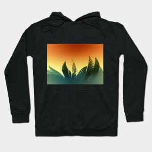 Tropical palm 10 Hoodie